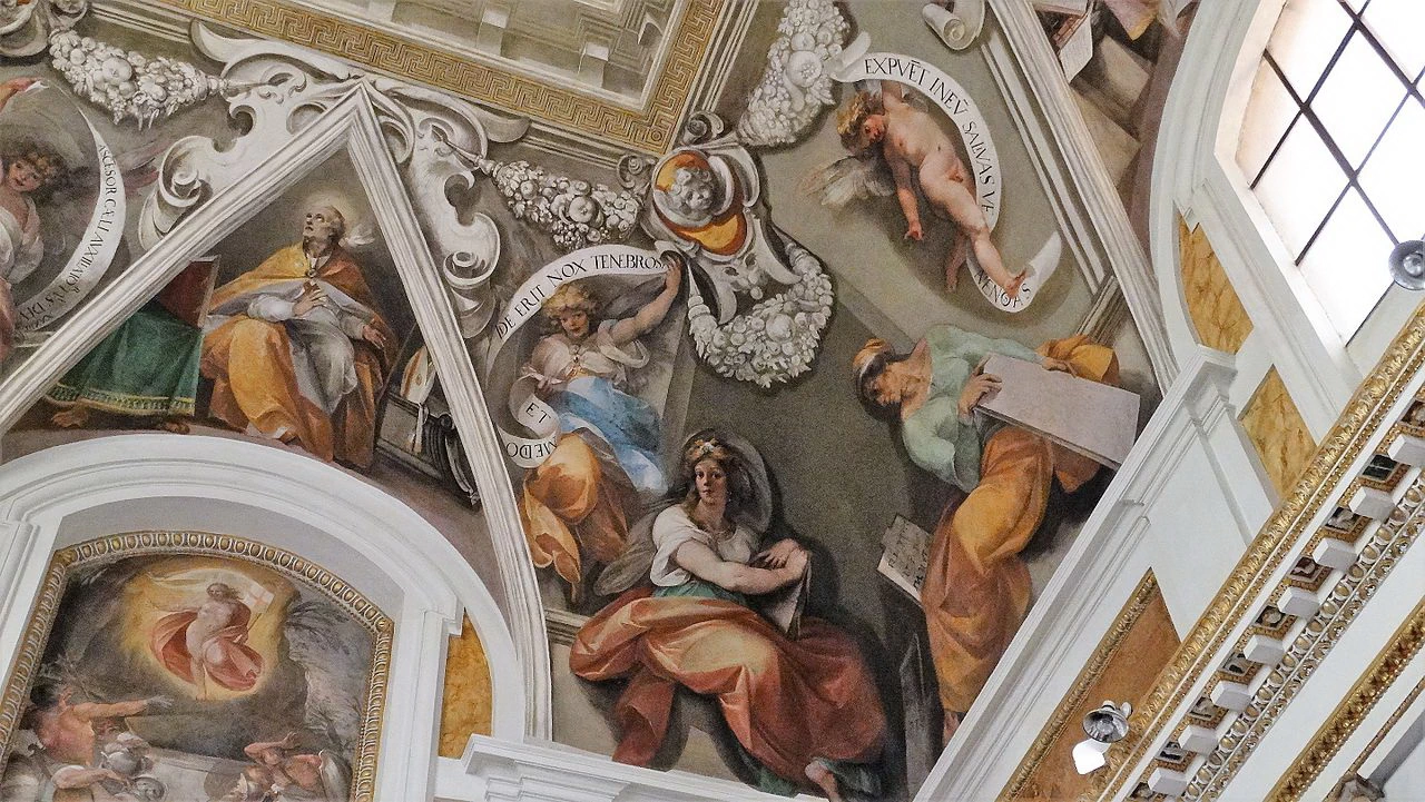 Santa Prassede (Roma), Cappella Olgiati - Santi e profeti1